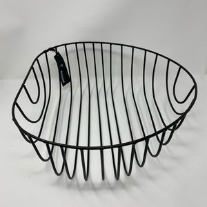 Bo Concept Black Metal Centerpiece Design Bowl